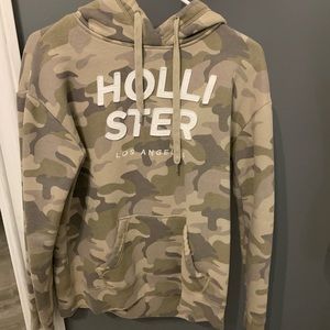 Camo Hollister hoodie